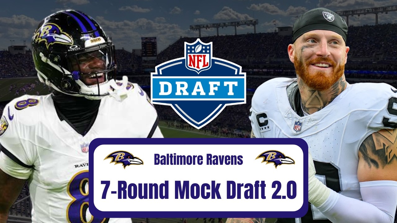 Full 7-Round 2026 Baltimore Ravens Mock Draft 2.0! | Post Maxx Crosby Trade