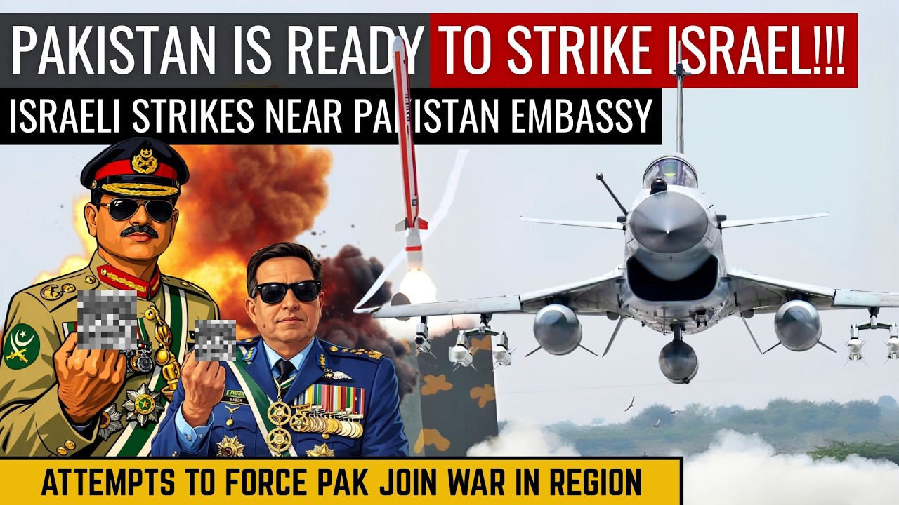 Pakistan Is Ready to Strike Israel | Israeli Strikes Near Pakistan Embassy | Defence Outpost