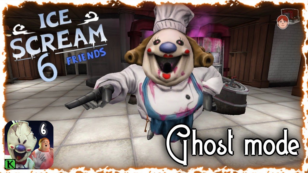 Ice Scream 6 In Ghost Mode Full Gameplay