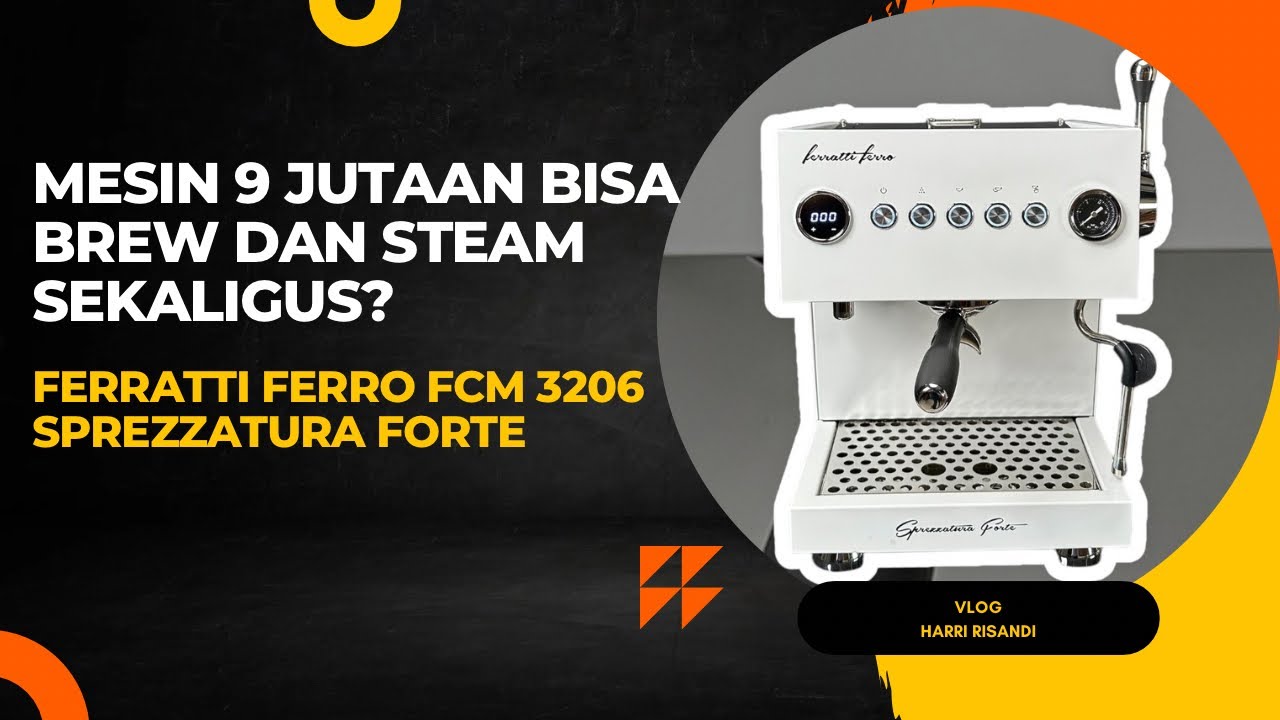 REVIEW MESIN KOPI FERRATTI FERRO FCM 3026