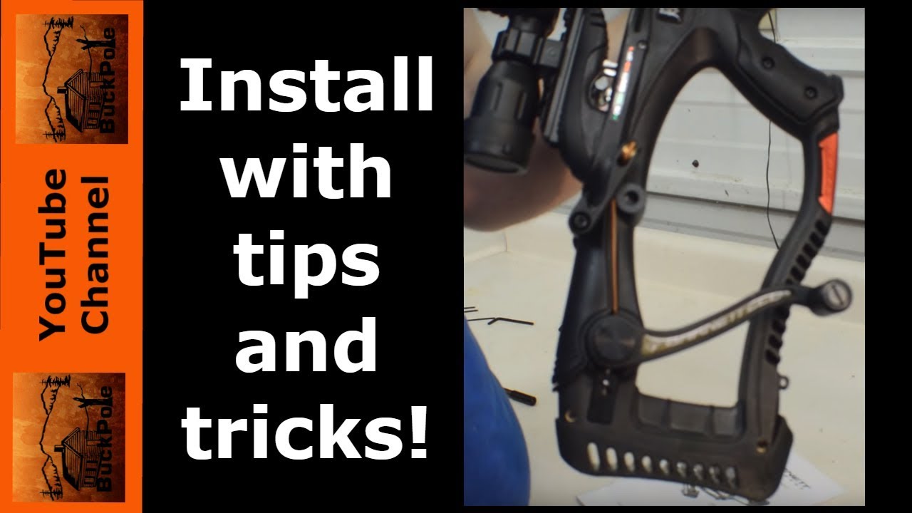 How to install a crossbow crank on a Barnett Recruit