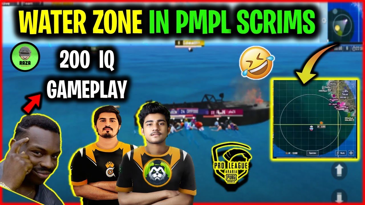 WATER ZONE IN PMPL SA S4 SCRIMS FT. @TeenWolfGaming @zibyan