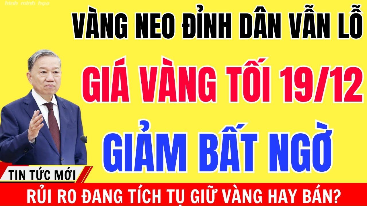 Giá vàng thế giới giảm nhanh, vàng Việt Nam vẫn “neo cao” rủi ro lớn đang tích tụ?