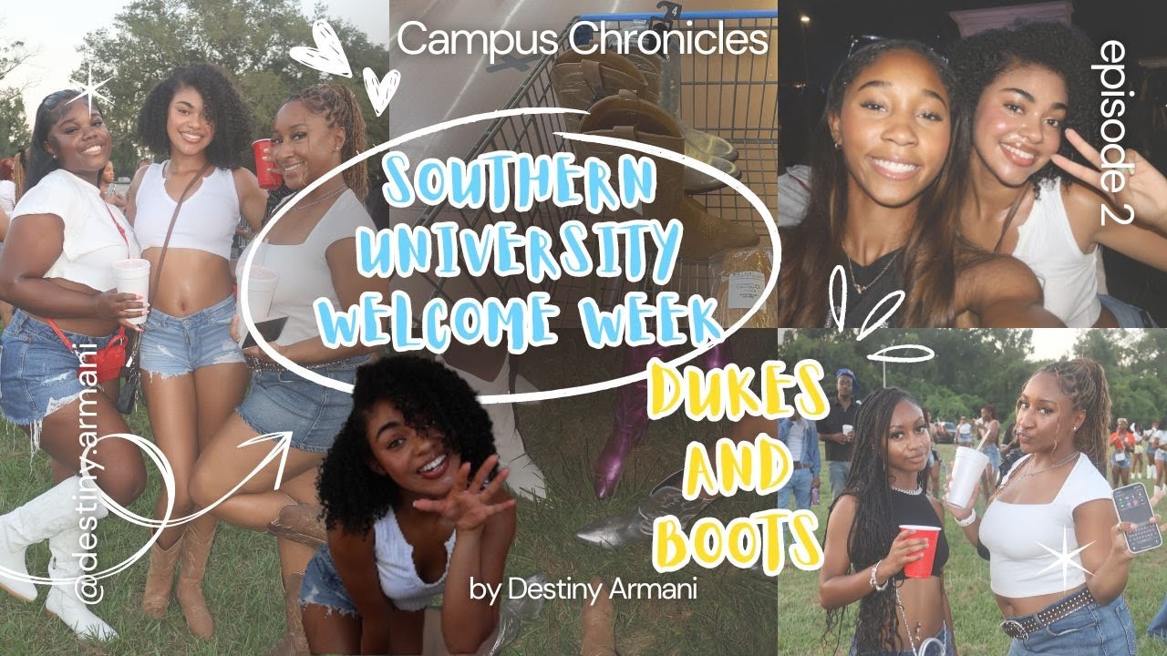 Southern University Welcome Week Dukes and Boots  | Campus Chronicles | episode 2