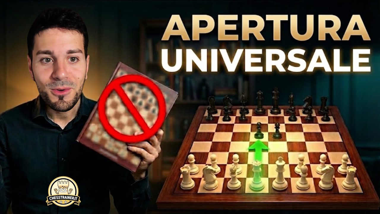 L’APERTURA SEMPLICE per il Bianco (senza studiare teoria)