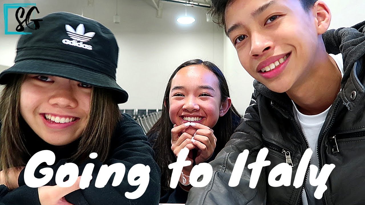 Italy trip part 1 with friends- Going to Rome, Italy vlog and dance with great company