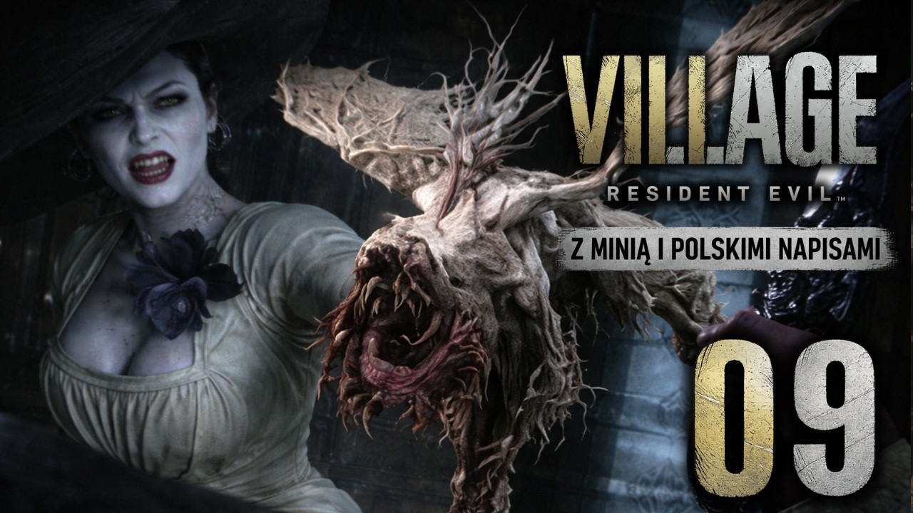 Resident Evil Village #09 -Lady Dimitrescu. (Z Minią i PL napisami)