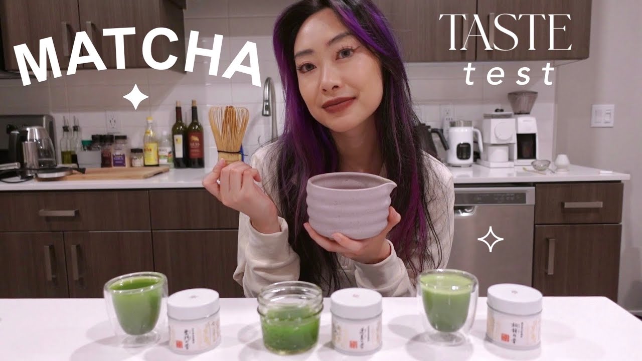 тест на вкус матча 🍵 сравнение чая ипподо (хорай, сёин, уммон)