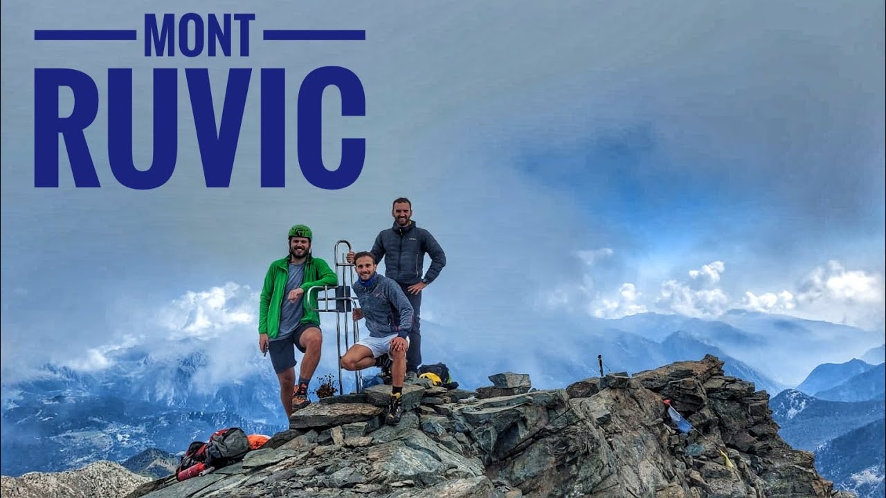 Mont Ruvic - 2922 mt - Via normale da Cloutra per il Col Giron (Pontey - AO) 4K