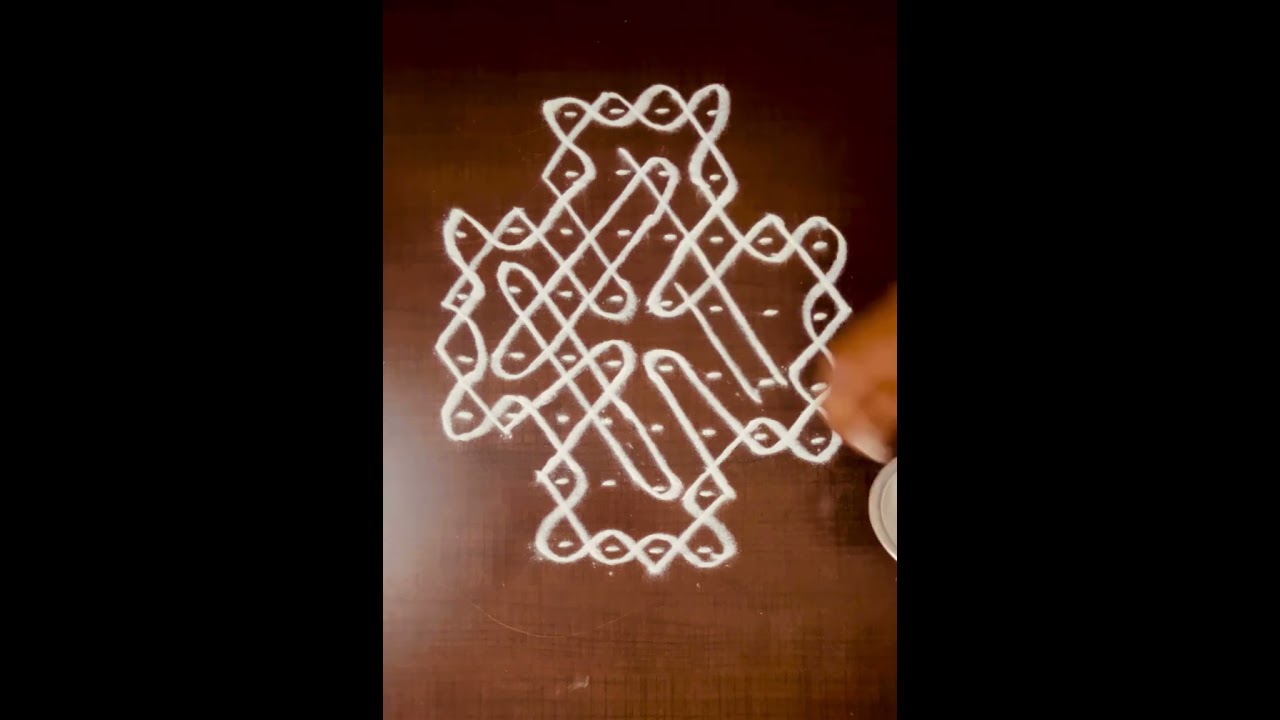 10*4 Rangoli #rangoli #viral #video 