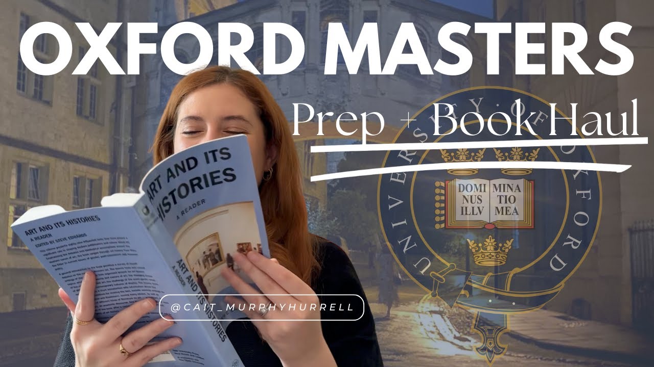 Preparing for Masters at Oxford - MLA Book Haul!
