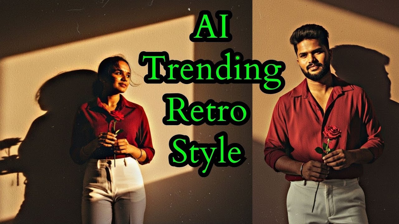 AI Retro Photo Editing Trends 2025 | Trending AI Style Vintage Photo Editing Prompts | TAMIL REK