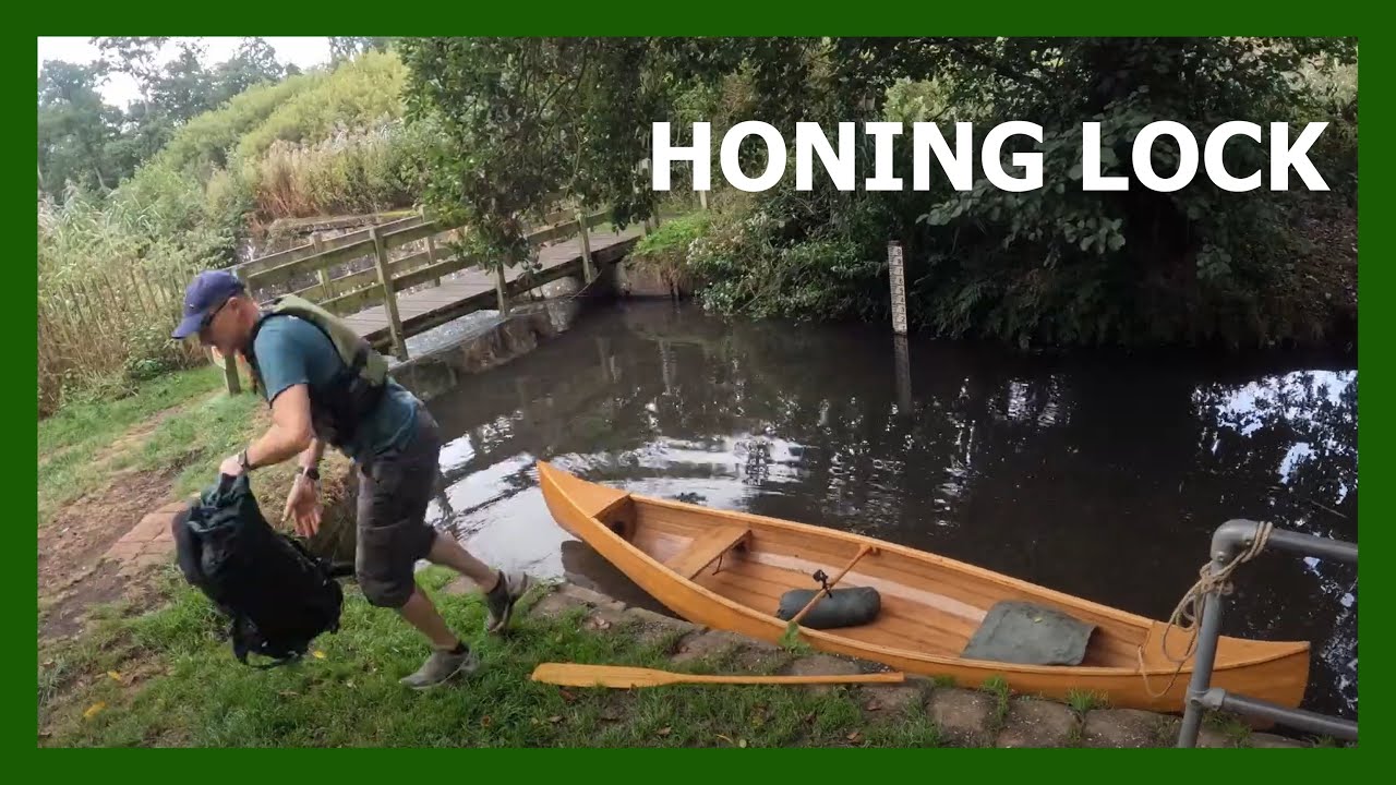 CANOE CAMPING | Norfolk Broads - Honing Lock Dilham and North Walsham canal, River Ant, Barton Broad