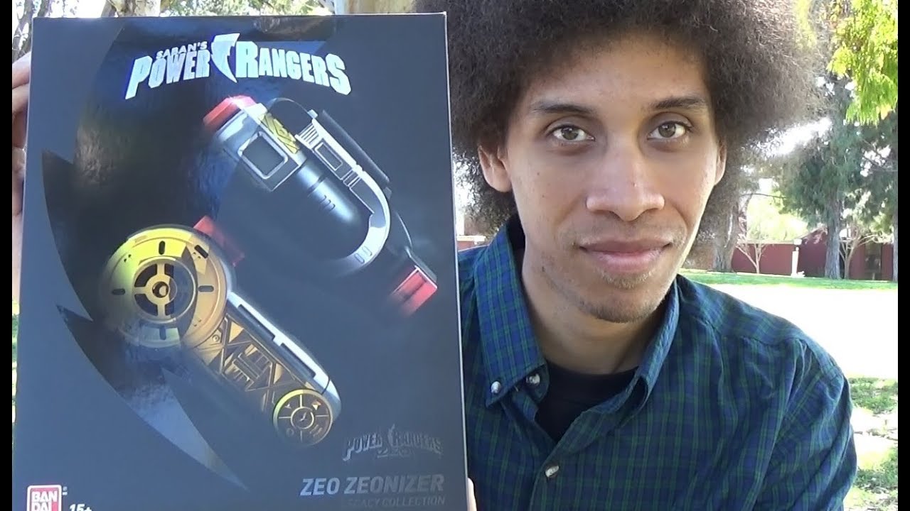 Распаковка и обзор Zeonizer *выпуск 2018 г.* (Power Rangers Legacy Zeo Toys)