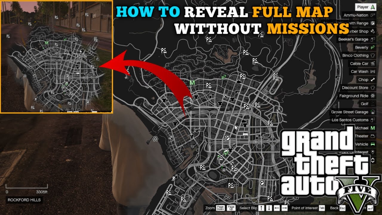 How To Unlock GTA 5 Whole Map | Without Completing Any Mission | GTA 5 MODS 2024 | Techyu Gaming