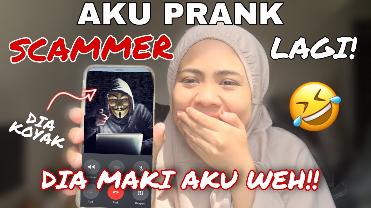 AKU PRANK SCAMMER TAK GUNA LAGI‼️ 😂 DIA MAKl AKU WEH 🤣 KOYAK TERUK MAT!!