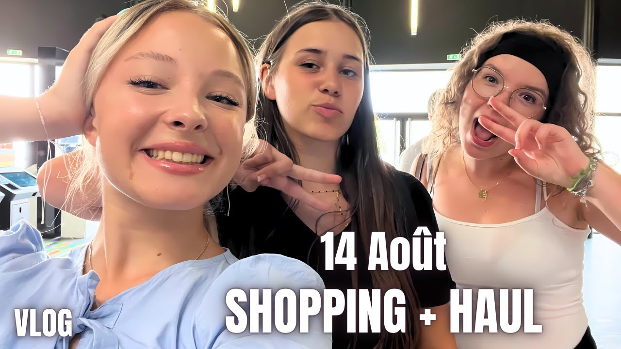 14 août - SHOPPING + HAUL
