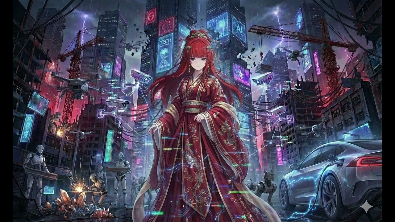 赤い蜃気楼 (Red Mirage) - 邯鄲の夢　【SunoAIv5】
