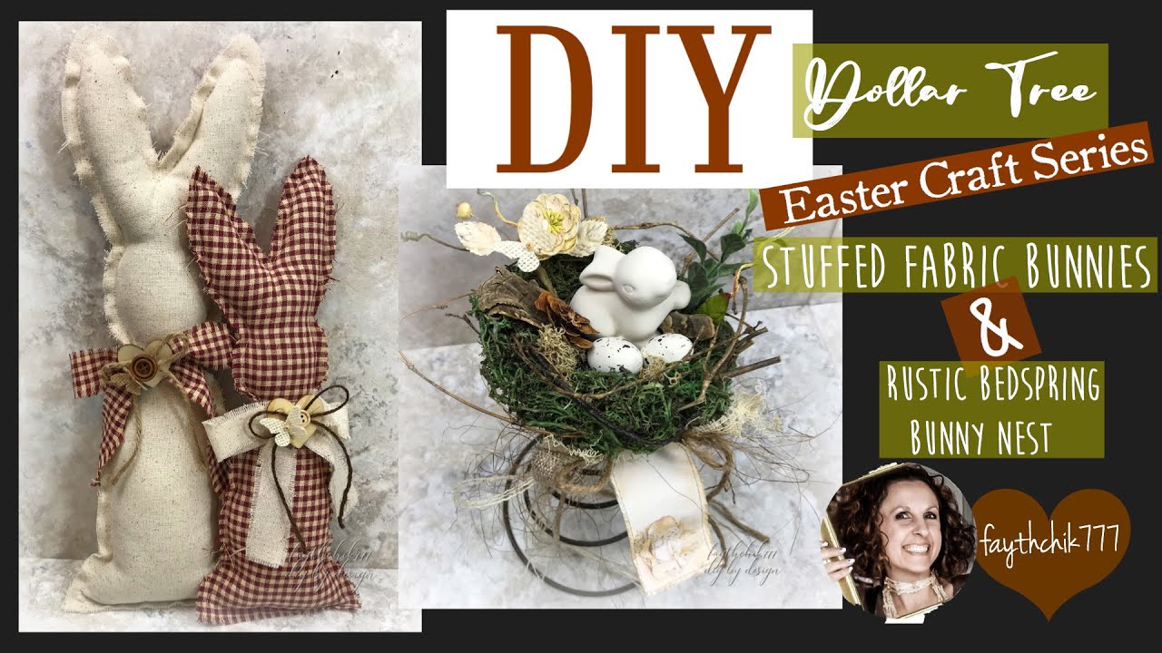 DIY Dollar Tree Farmhouse Rustic Easter Decor | DIY Dollar Tree Easter Crafts | DIY  Dollar Tree