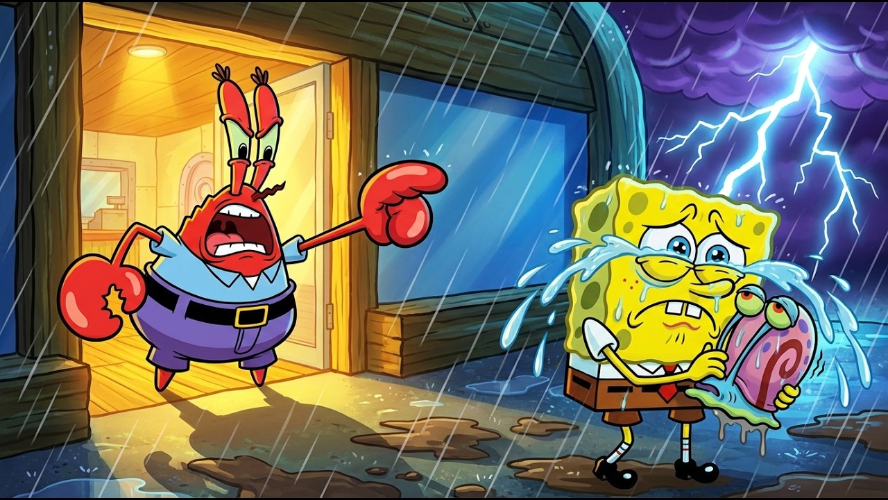 SpongeBob Animation: Mr  Krabs Fired SpongeBob for 1 Penny — Then Lost Everything 💔| Fanmade