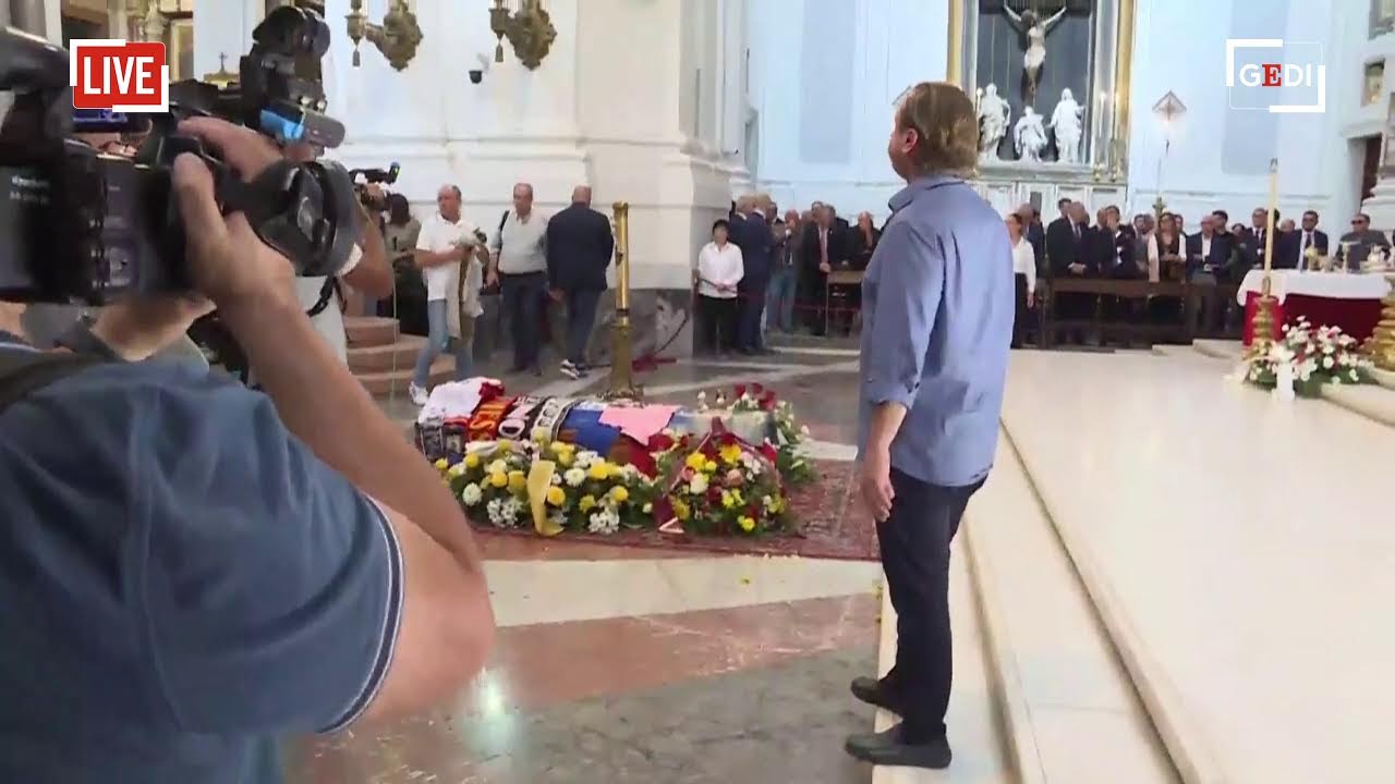 Palermo, i funerali di Totò Schillaci - La diretta