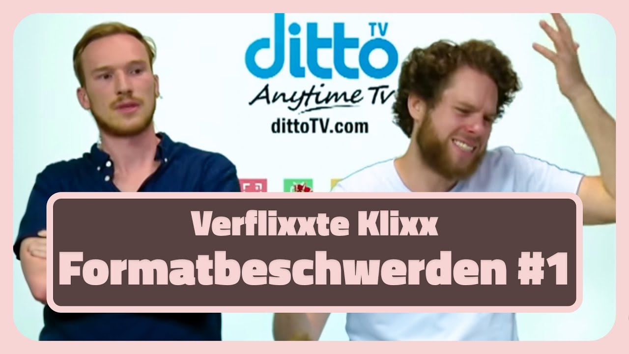 Formatbeschwerden mit Florentin Will #1 | Best Of Verflixxte Klixx