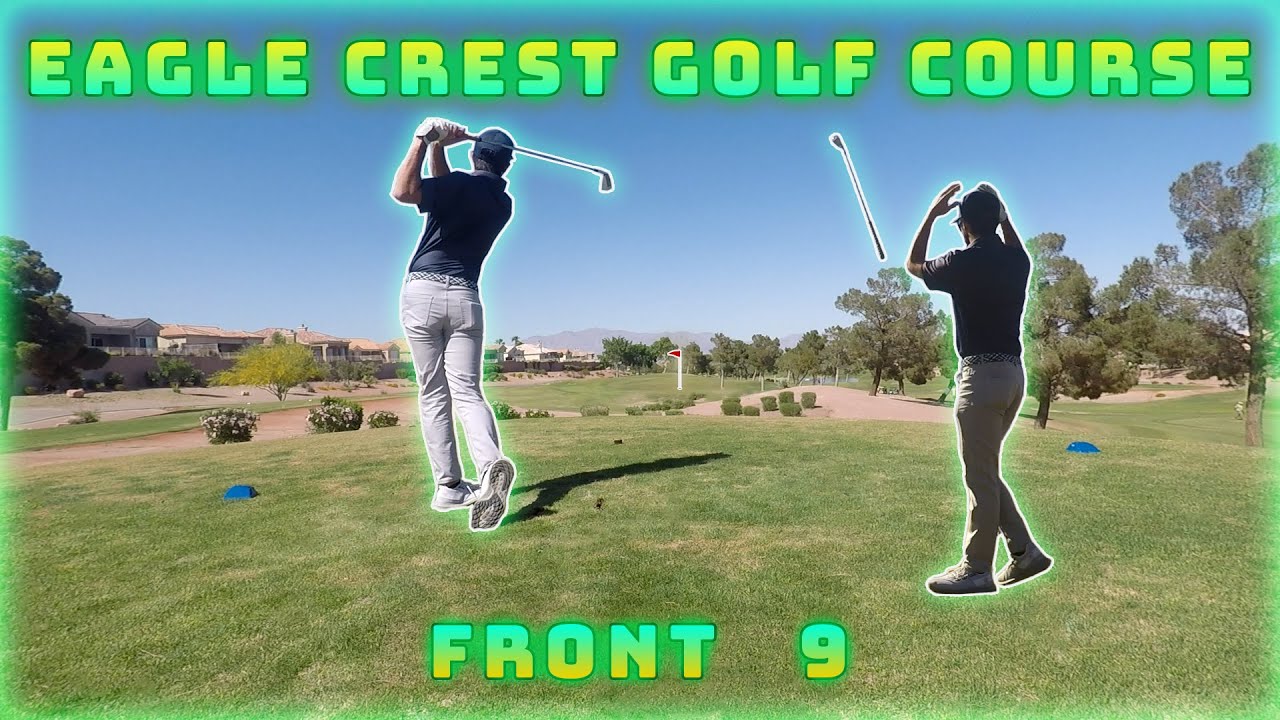 Eagle Crest GC Front 9 || Every Shot || 16 Handicap Average Golfer || Episode 2
