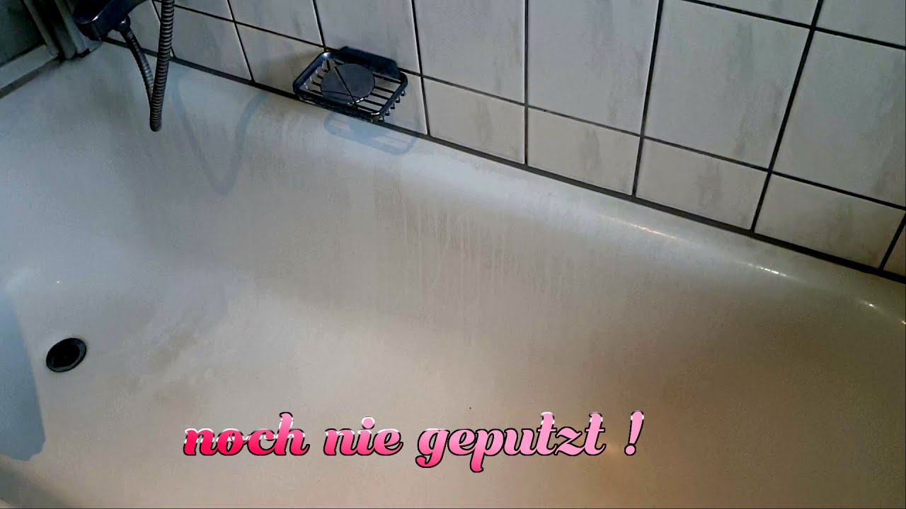 Badewanne total verdreckt