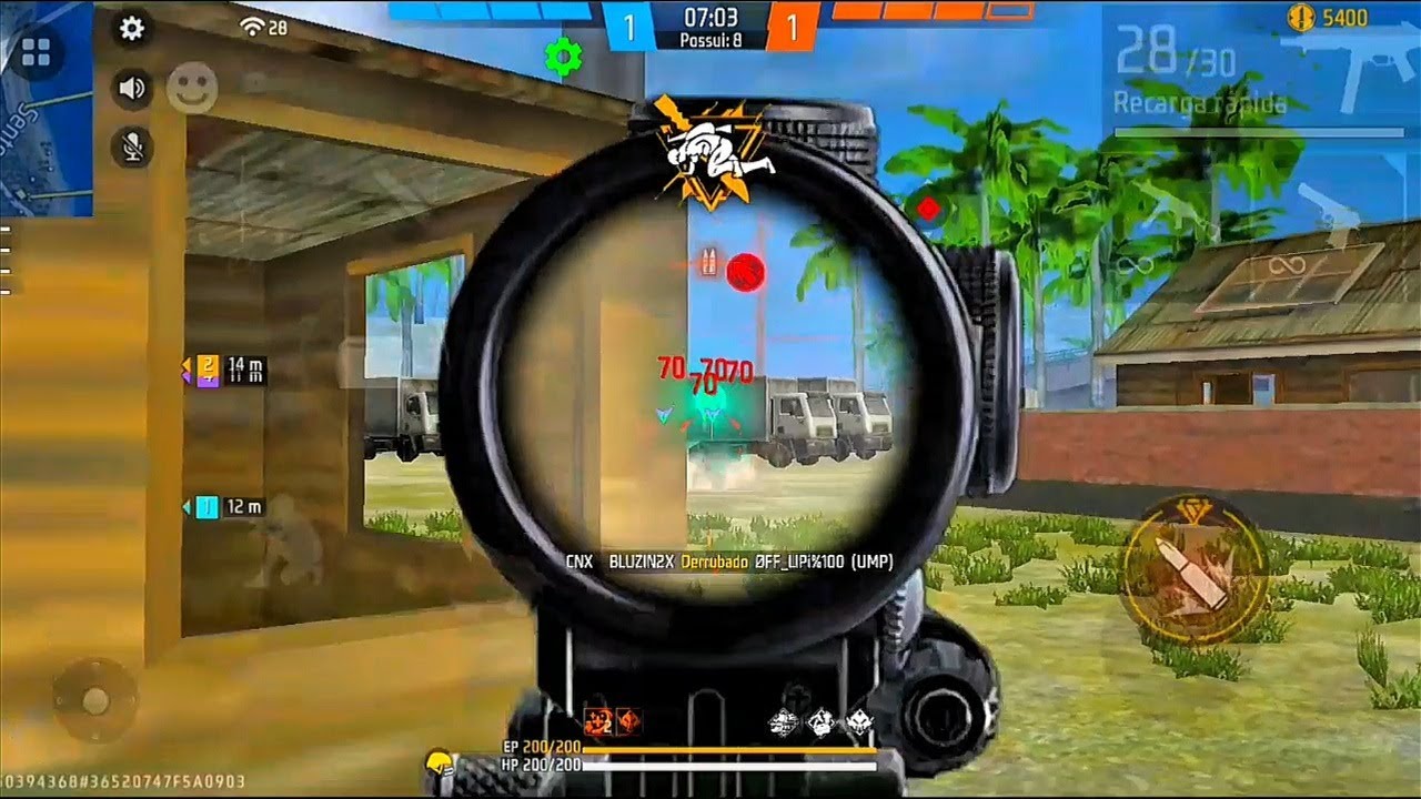 🇧🇷 Ump 2X Absurda⚙ Minha Doze te atravessa🔥- Free Fire highlights
