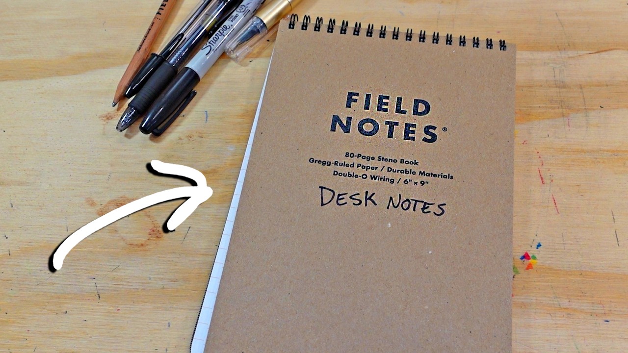 Я оставил отзыв о блокноте для записей Field Notes Steno Pad!
