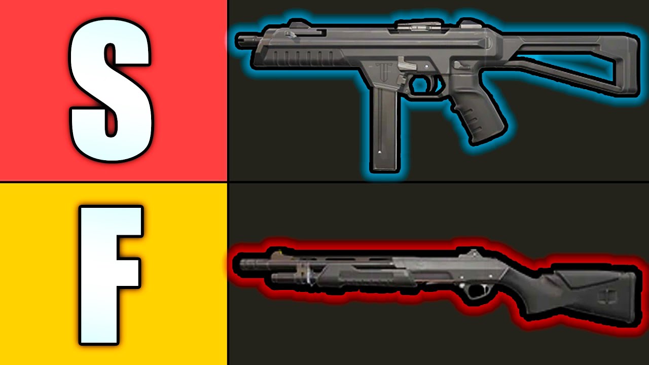 EVERY Valorant Gun (WORST TO BEST)