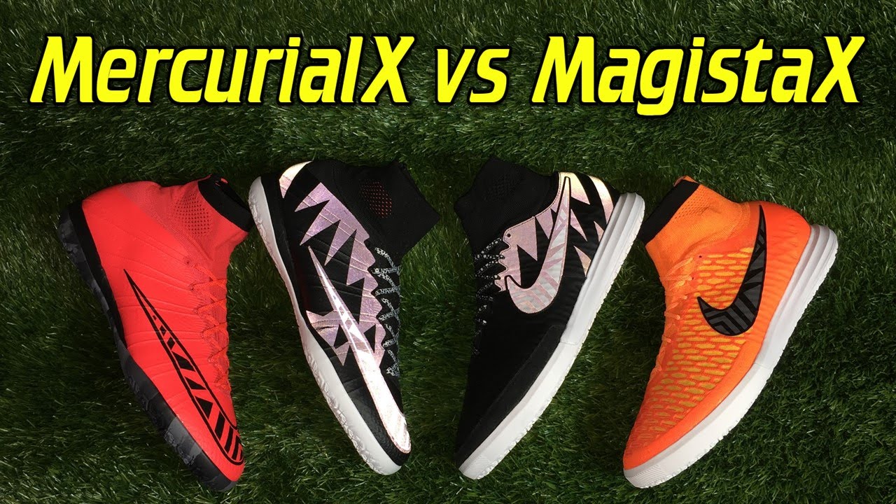 Nike MercurialX Proximo & Street VS MagistaX Proximo & Street Comparison - Review + On Feet