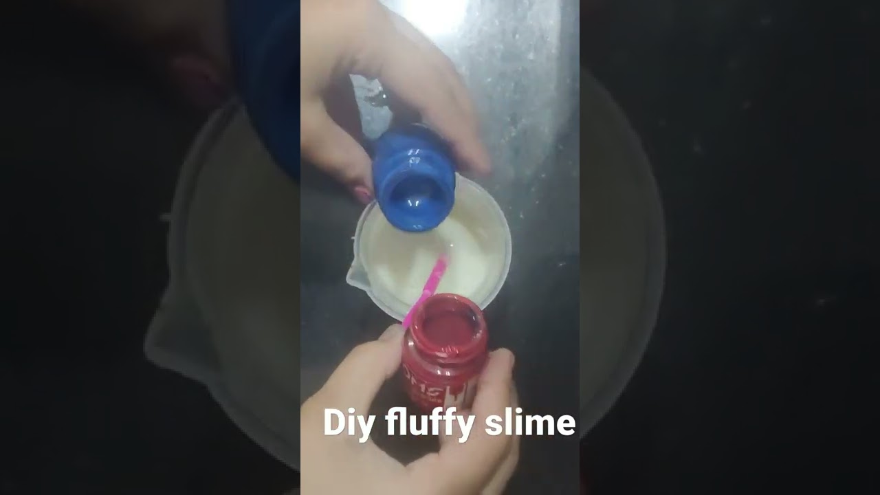 diy fluffy slime at home. #me #smooth #slime #charming   vaibhavi goyal