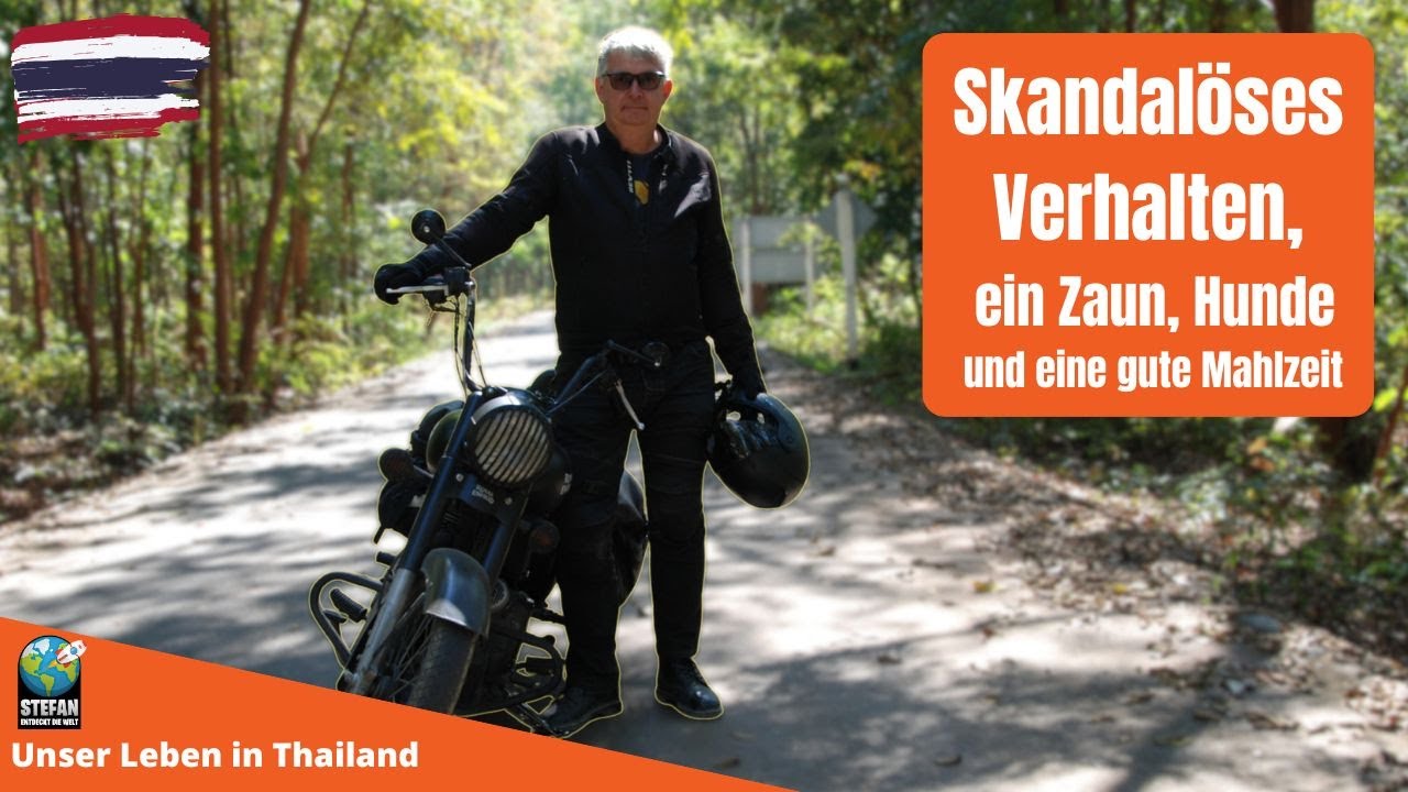 Skandalöses Verhalten,  ein Zaun, Hunde und eine gute Mahlzeit  #auswandern #thailand #tierschutz