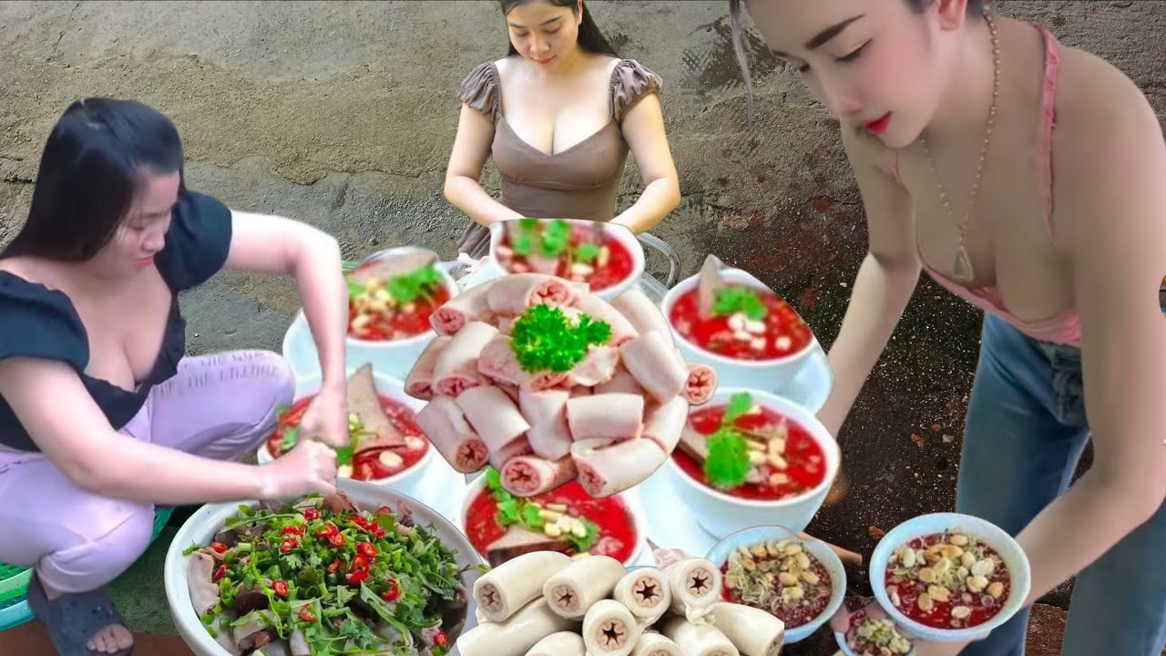 CH&Aacute;O L&Ograve;NG TIẾT CANH ĂN NGON NHẤT NH&Igrave; Ở Đ&Igrave;NH SẤM BẮC NINH AI ĐẾN ĂN CŨNG PHẢI KHEN NGON