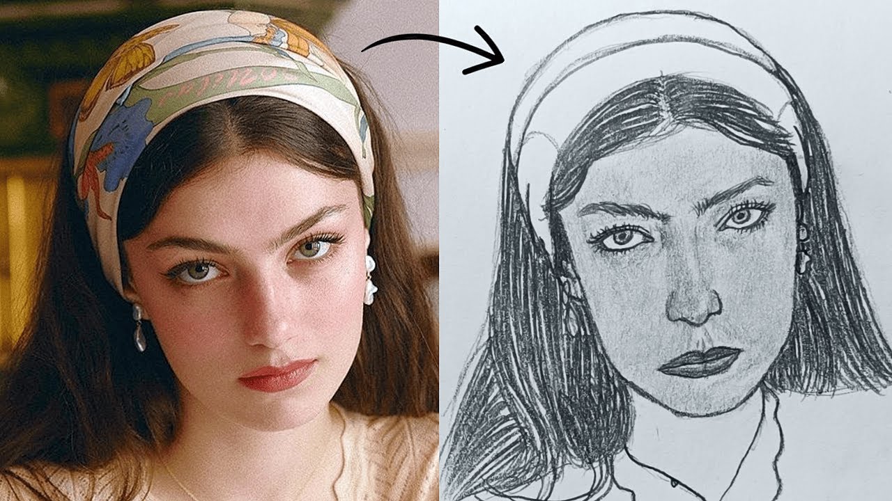 Turn Photos into Pencil Art: Step-by-Step Portrait Drawing