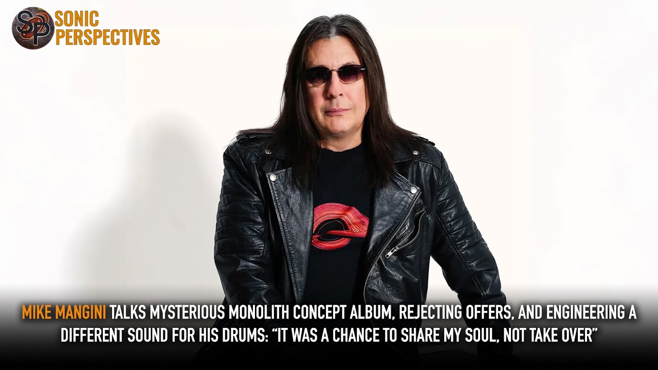 MIKE MANGINI & HERNAN RODRIGUEZ Talk MONOLITH Concept Album, Crafting The Drum Sound Differently