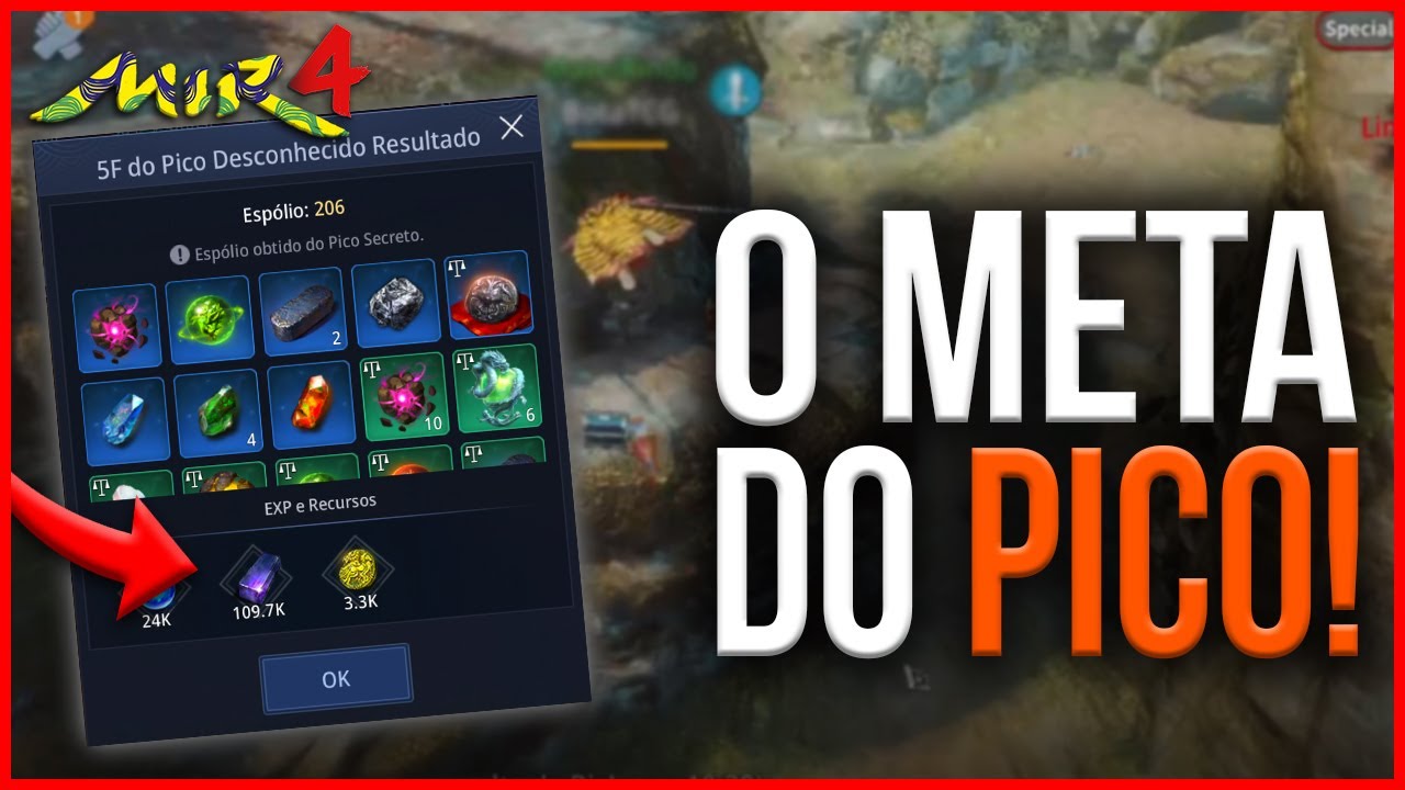 Onde Farmar MUITO Draco no Pico Desconhecido! - Mir4 Brasil