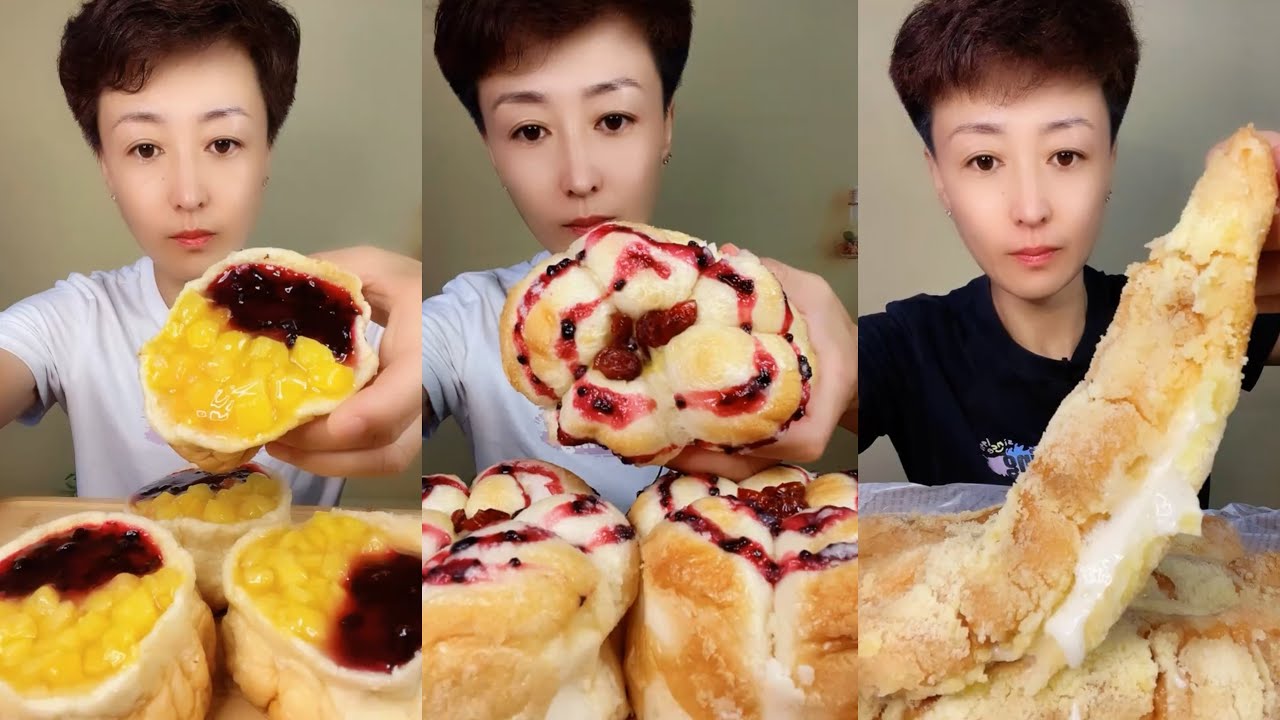 🍞 [MUKBANG] cream bread edition