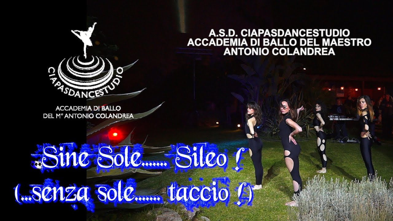 Danza Contemporanea (...Senza Sole...Taccio!) - CIAPASDANCESTUDIO