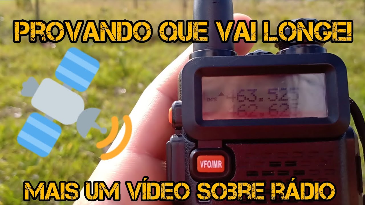 CONSEGUI ME COMUNICAR A MAIS DE 50 KM SÓ COM O BAOFENG UV-5R COM ANTENA ORIGINAL!