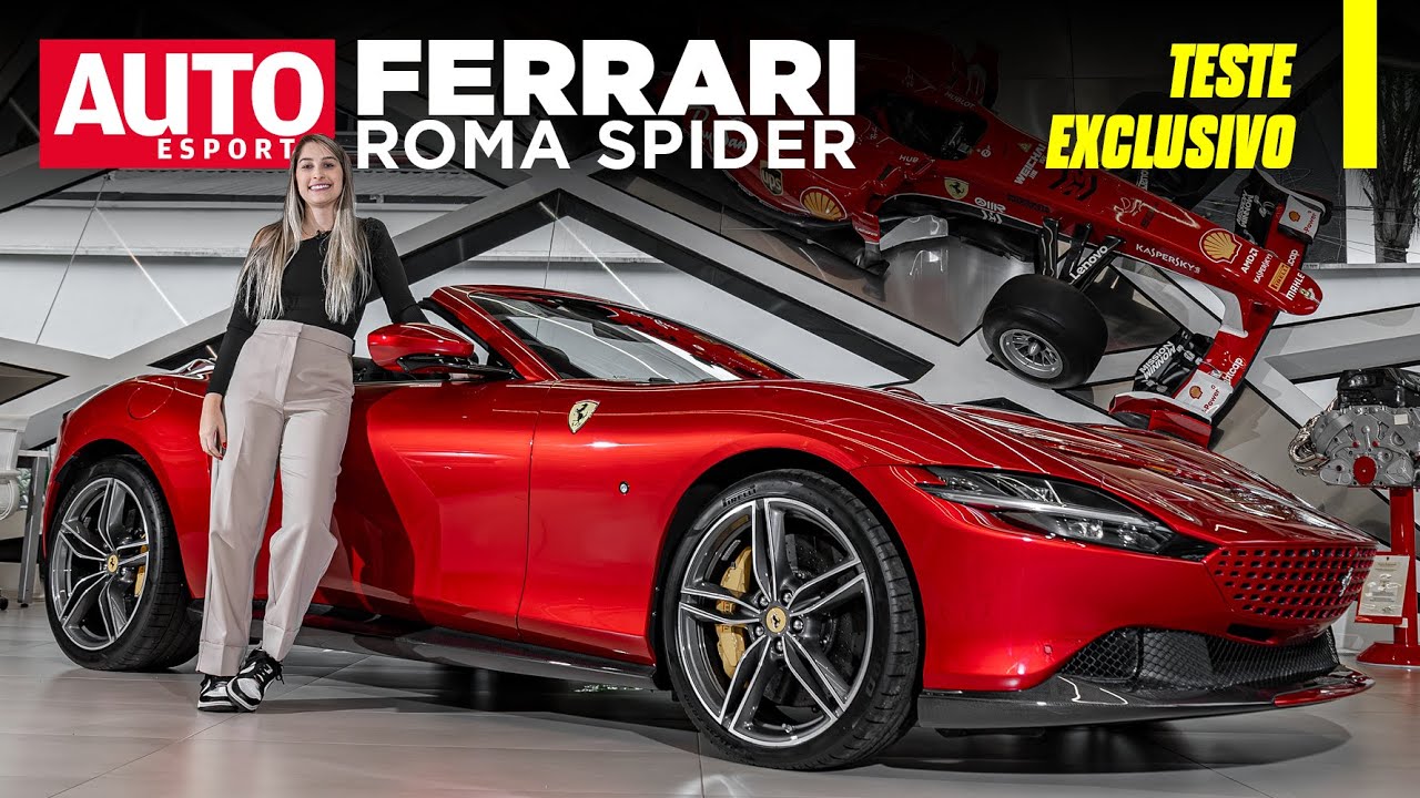 FERRARI ROMA SPIDER: aceleramos o ESPORTIVO CONVERSÍVEL de R$ 4 MILHÕES