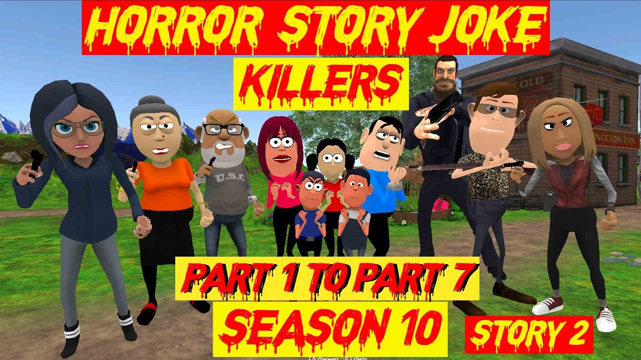 Season 10 | Killers | Lateefa Family |All Parts Combined | Horror Story Joke |