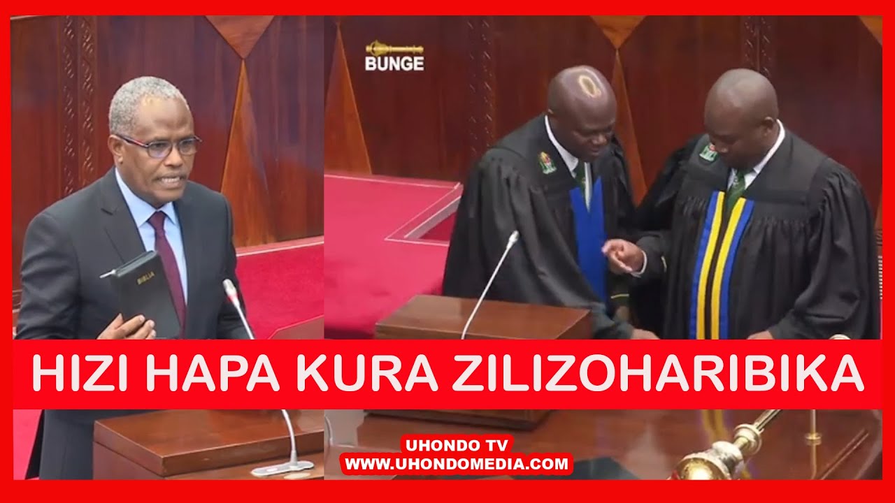 DANIEL SILLO ACHAGULIWA KUWA NAIBU SPIKA MPYA WA BUNGE LA TANZANIA,TAZAMA KURA ZILIZOHARIBIKA
