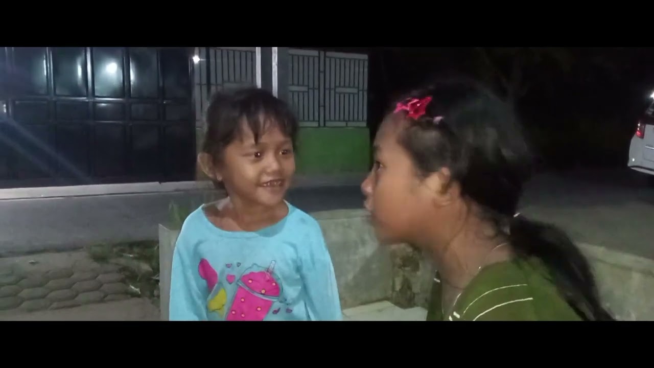 Putri dan Ojan di Jegat SM salsa#desa ku kampung pisang 🍌