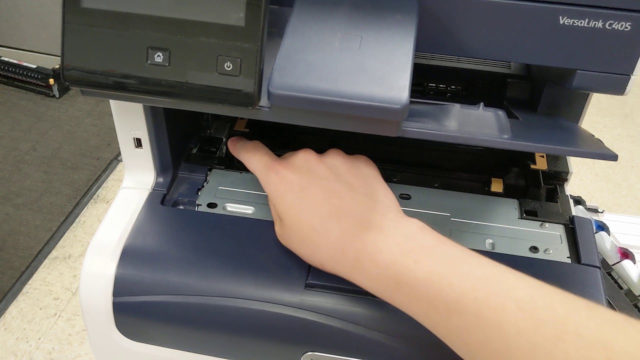 C400/C405 Test Patch Cleaning
