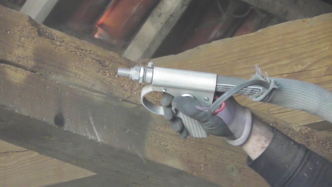 Renovatie Woonschuur, Zandstralen gebinten en gordingen