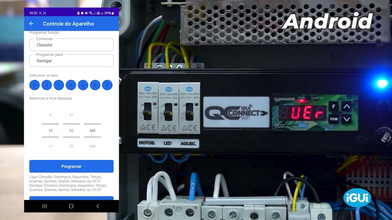 COMO PROGRAMAR A FUNÇÃO TIMER QC iGUi CONNECT