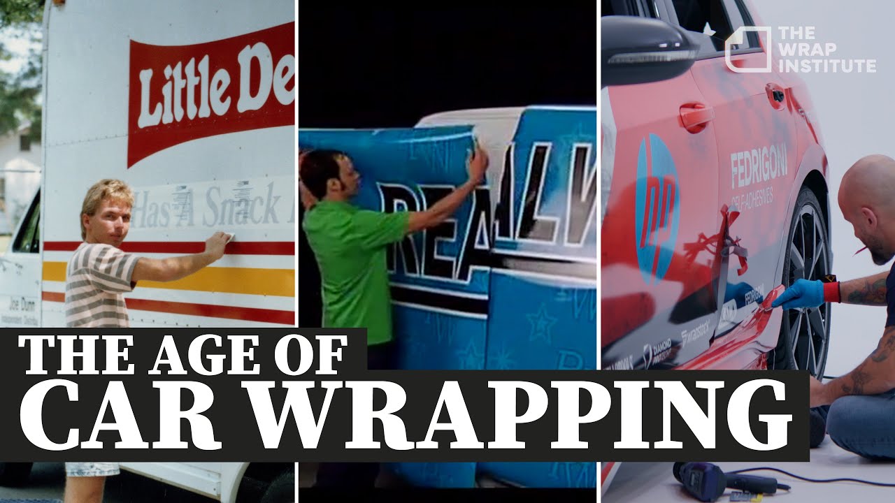 How stickers reshaped the world - Chapter 2 : The Age of Car Wrapping
