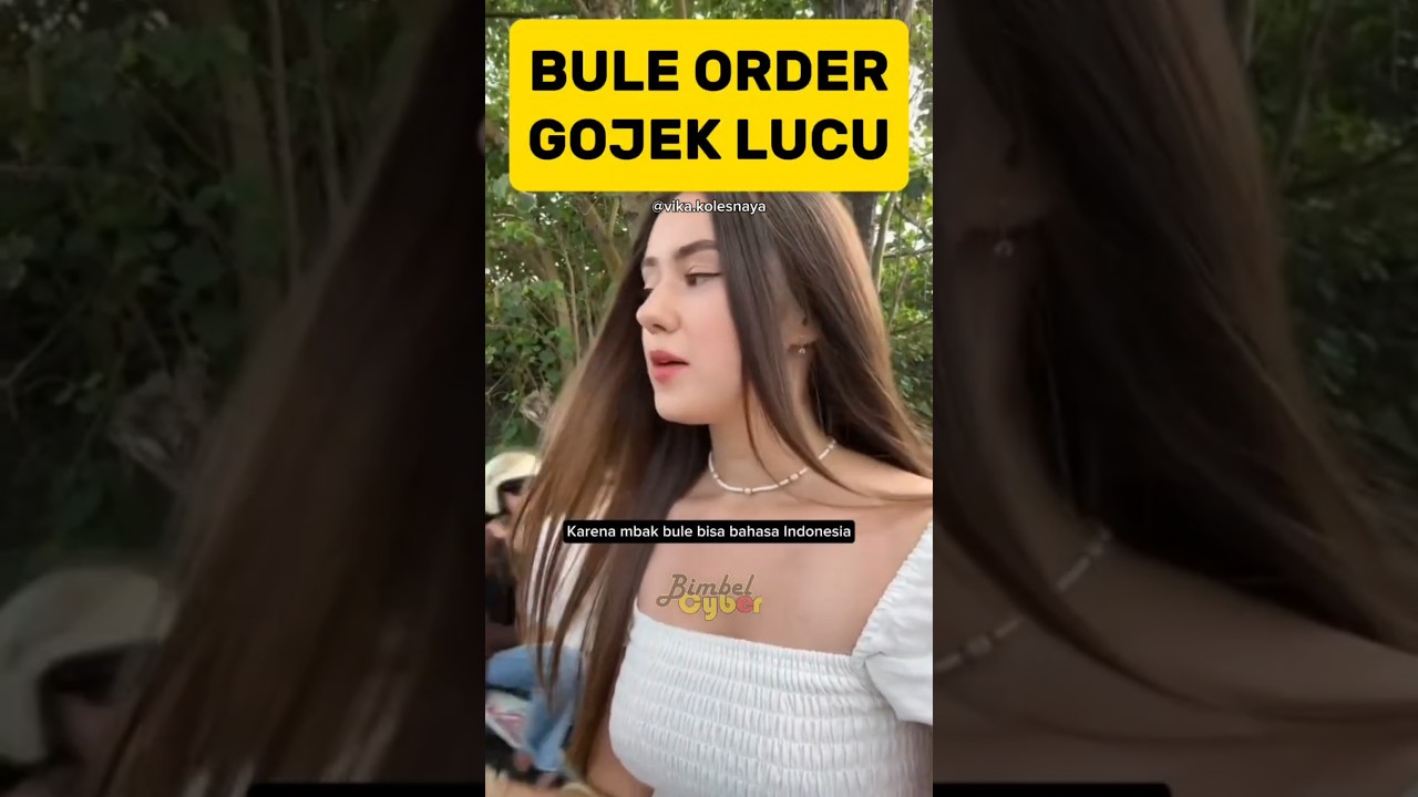 Bule Pesan Gojek Tapi Drivernya Malah Kaget 